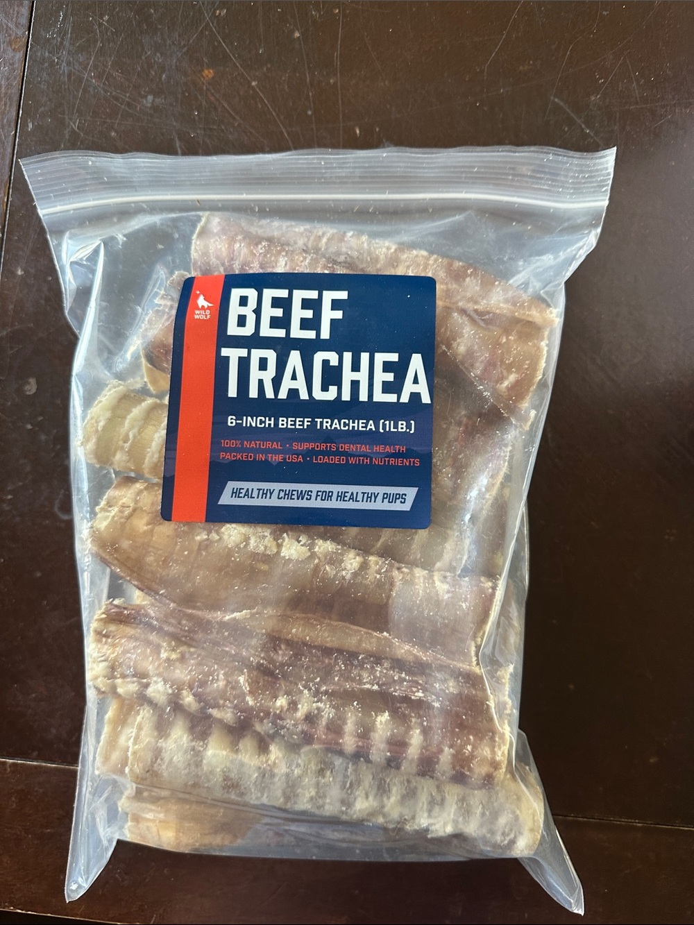 Beef Trachea Dog Chews (Natural) - Healthy Chew for Dental Health